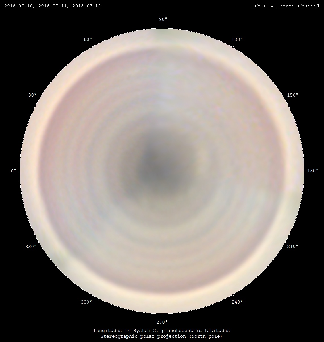 There's an outbreak at high latitudes near 180° longitude.