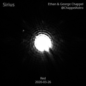 Sirius 2020-03-26 03:15 UTC - Chappel Astro